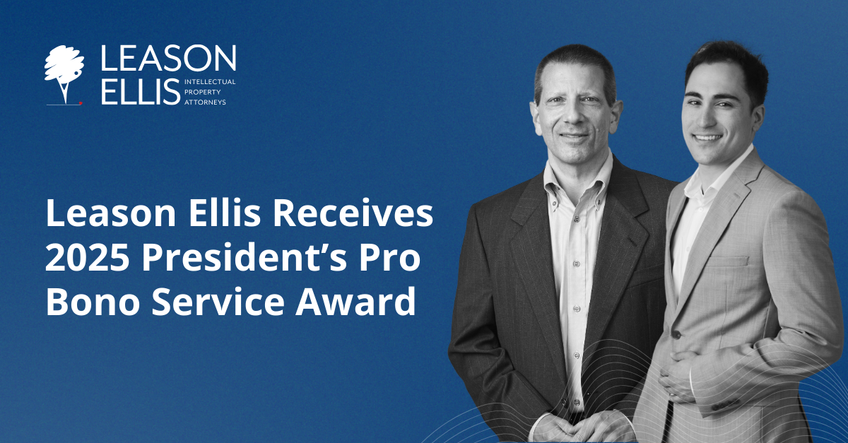 pro bono service award web image