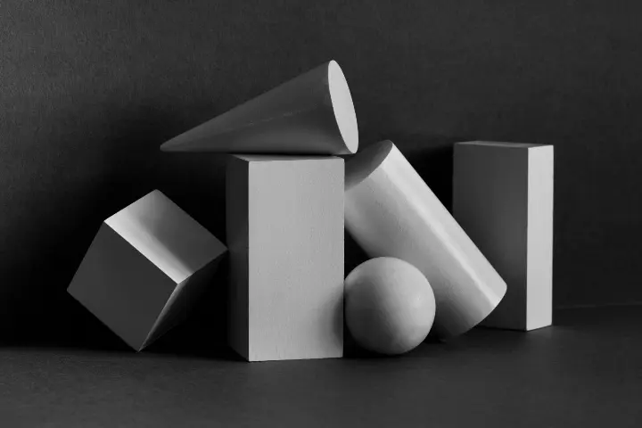 black and white blocks